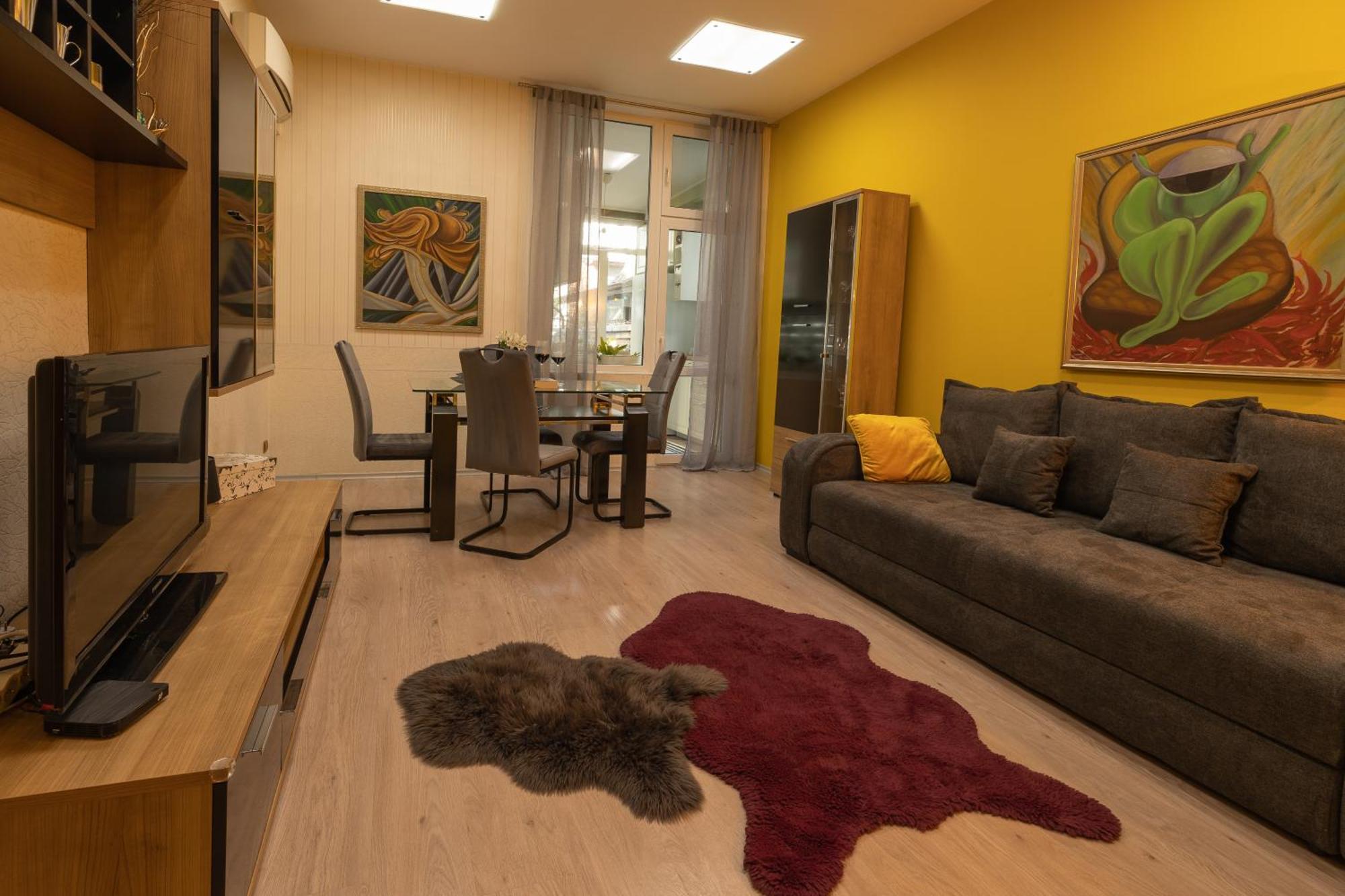 Arte Vitosha Blvd Leilighet Sofia Eksteriør bilde